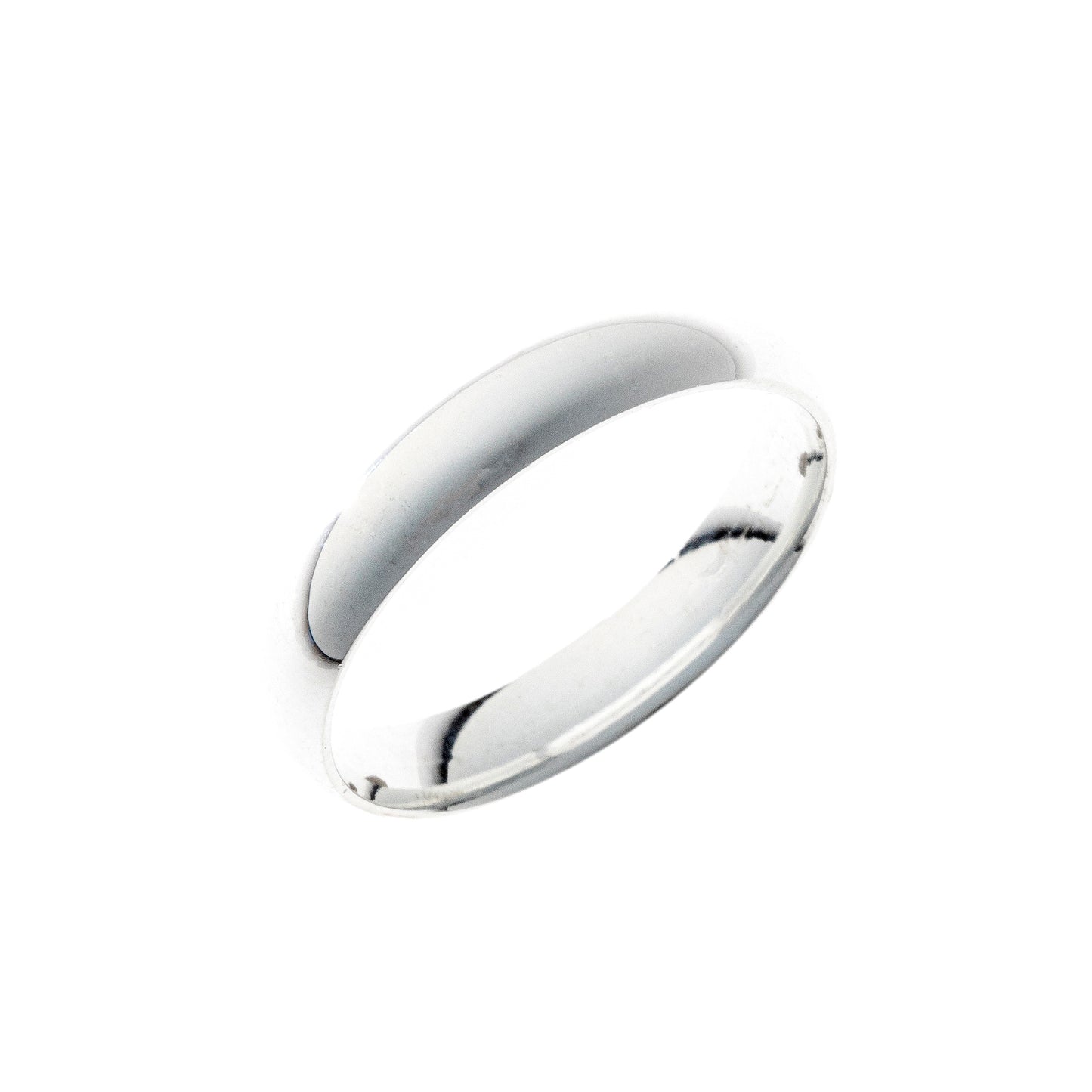 Silver 3 mm Classic Band Ring