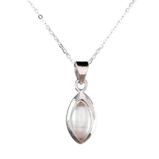 Sterling Silver Cultured Pearl Pendant