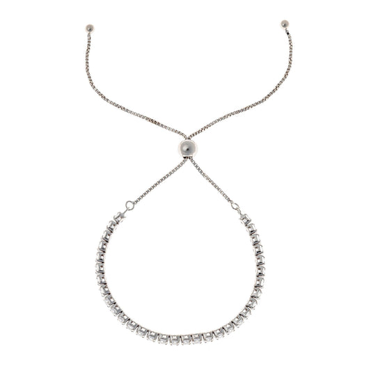 Sidabrinė rodžiuota apyrankė Tennis 3mm