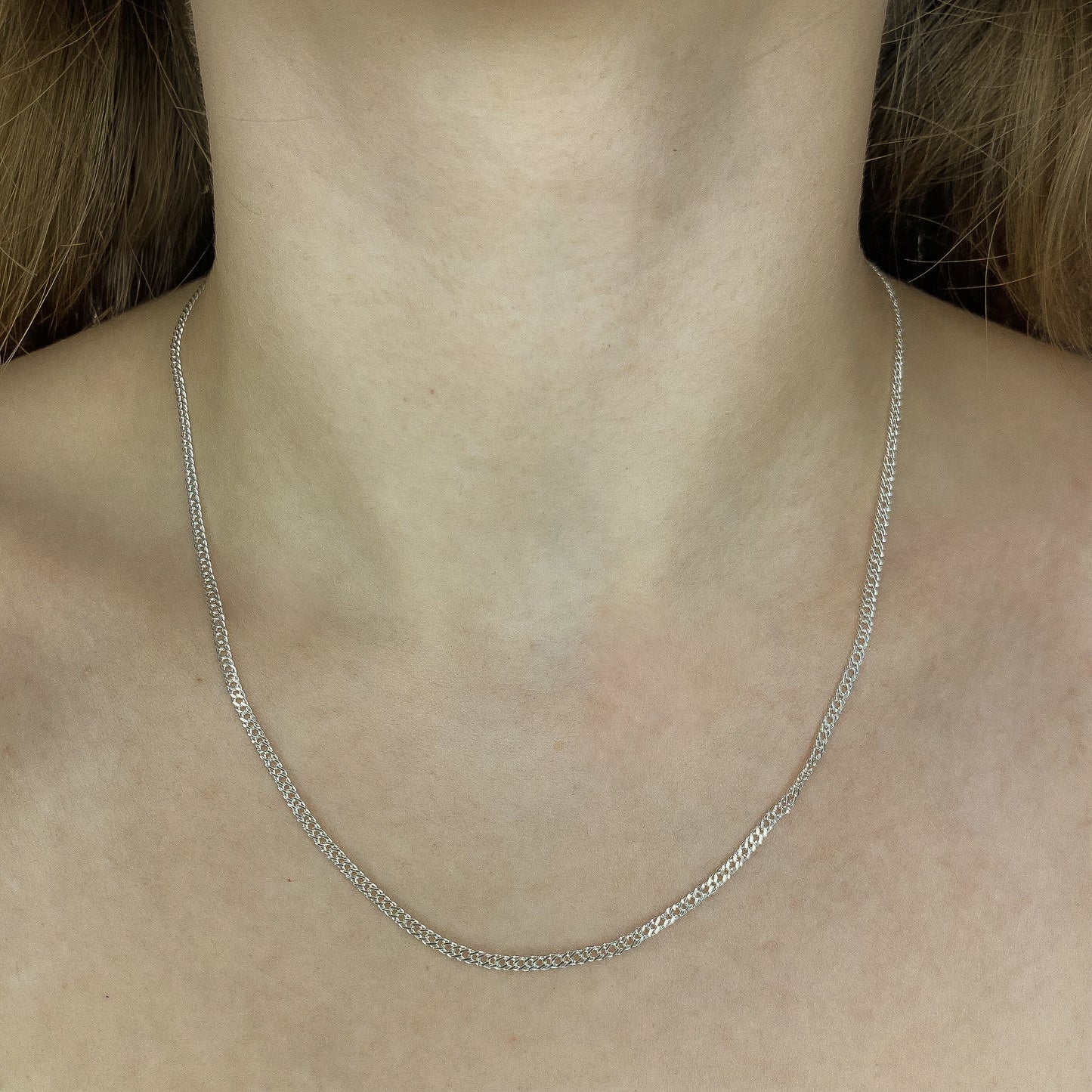 Sterling Silver 2.3 mm Rombo Chain