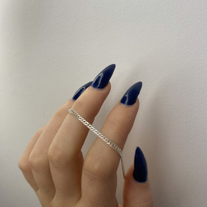 Sterling Silver 2.3 mm Rombo Chain