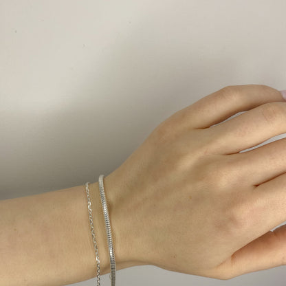 Sterling Silver Chain Bracelet