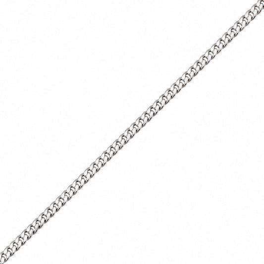 2,2-3,6 g  40-70 cm  sidabrinė grandinėlė "Curb"