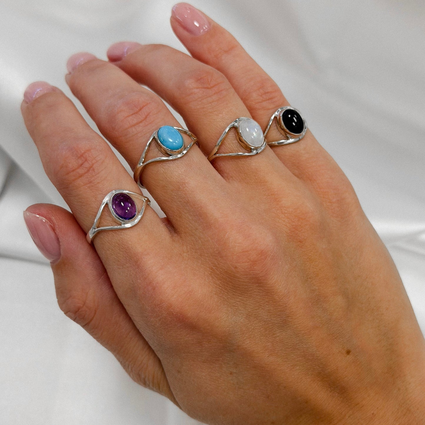 Sterling Silver Amethyst Ring