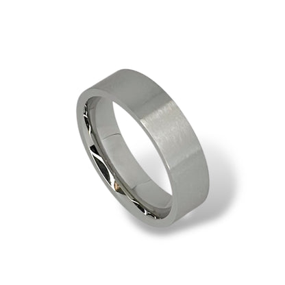 6 mm žiedas matiniu paviršiumi