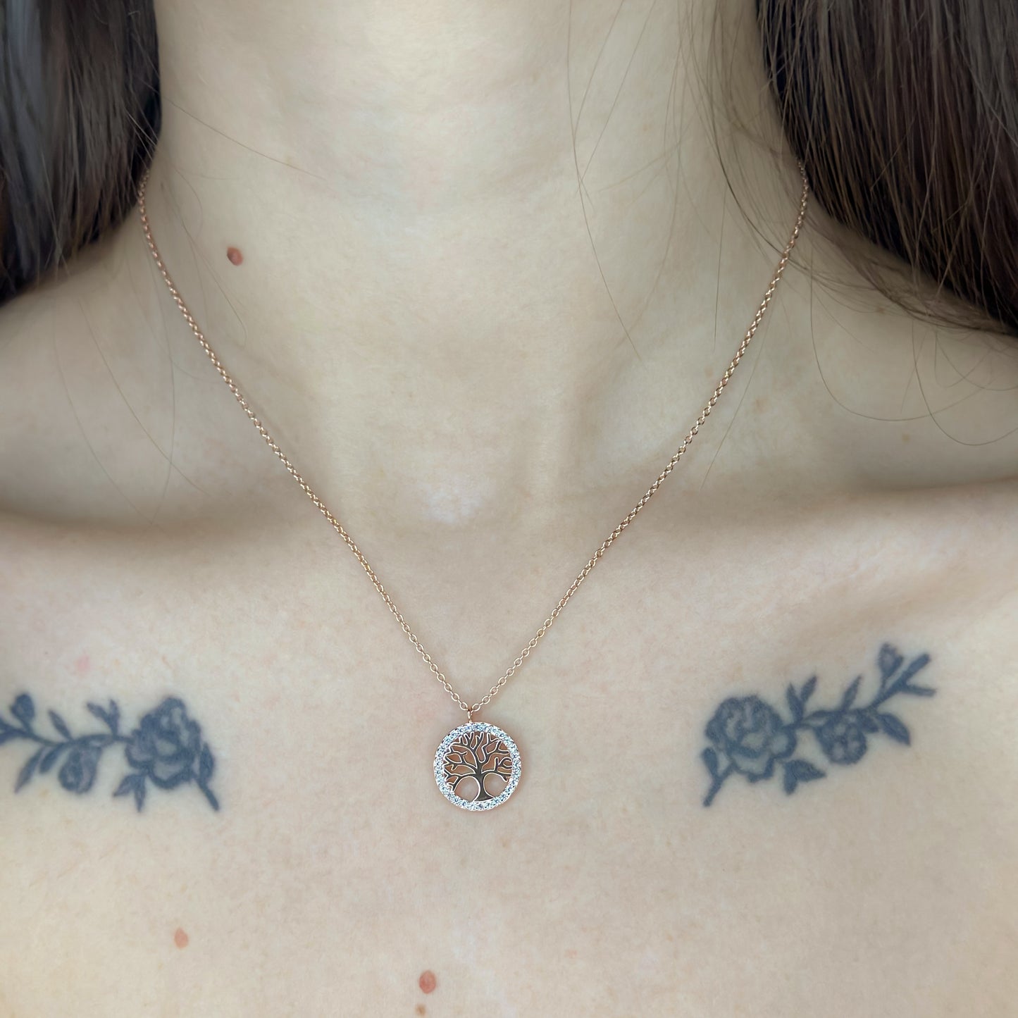 copy of Sidabrinis pakabukas "Pėdutė" su grandinėle