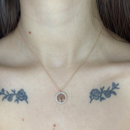 copy of Sidabrinis pakabukas "Pėdutė" su grandinėle