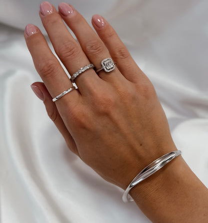 Sterling Silver 2 mm Ring