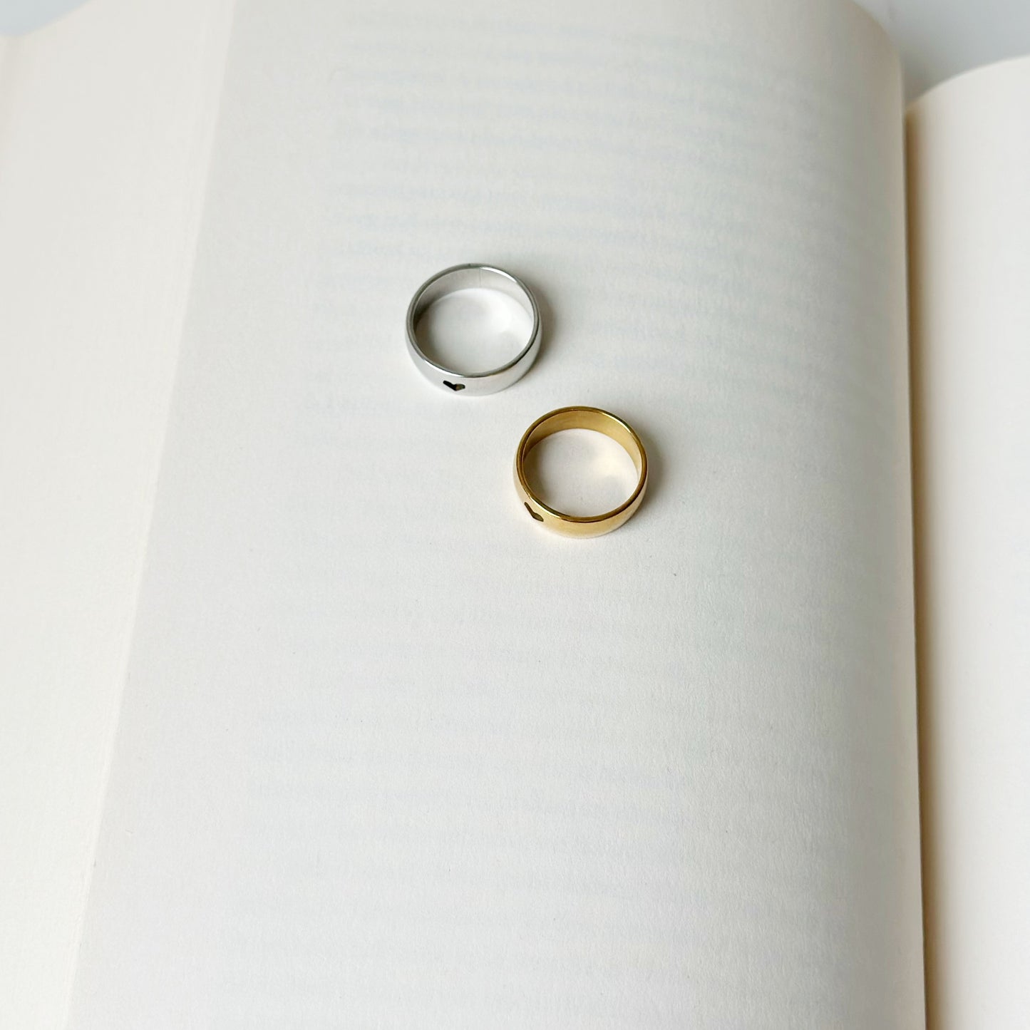 6mm žiedas su širdele