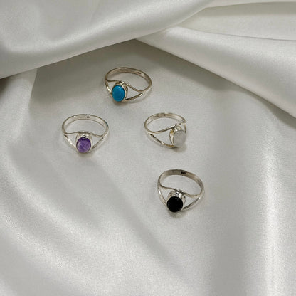 Sterling Silver Amethyst Ring