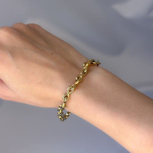 Auksuota apyrankė "Begalybė"