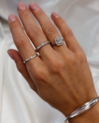 Sterling Silver 2 mm Ring