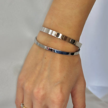 Hera – plieninė apyrankė (4 mm / 6 mm)