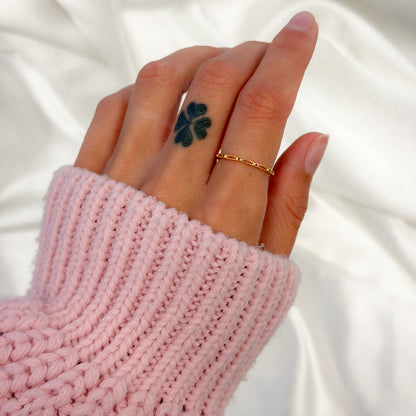 Sterling Silver Gold Plated Ring