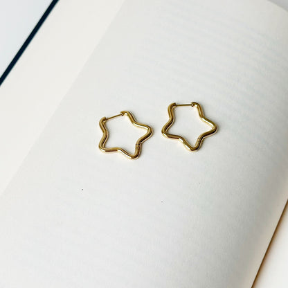 Auksuotos rinkutės - žvaigždutės