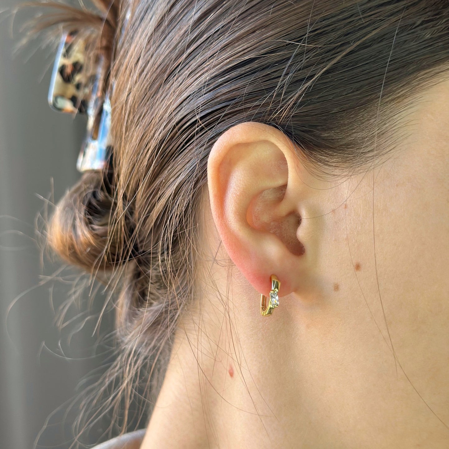 Sidabrinės rinkutės su cirkoniu