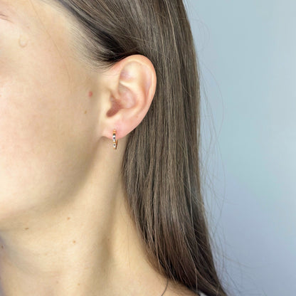 Sidabrinės paauksuotos rinkutės "Keturlapis dobilas"