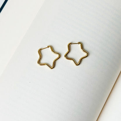 Auksuotos rinkutės - žvaigždutės