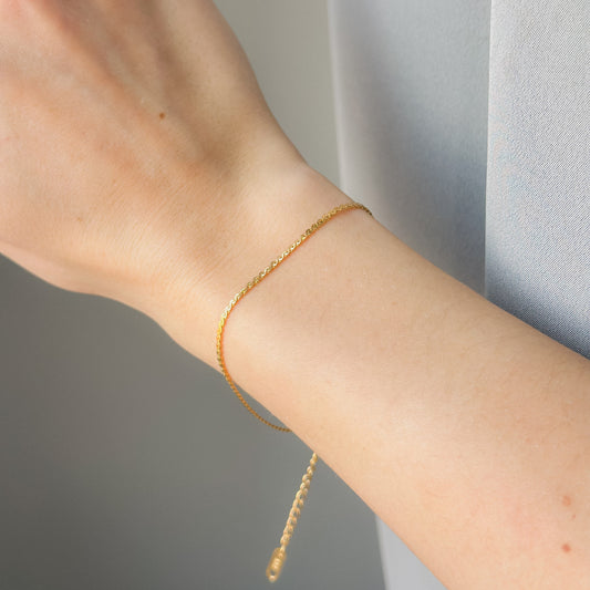 Auksuota apyrankė "Rope Chain"