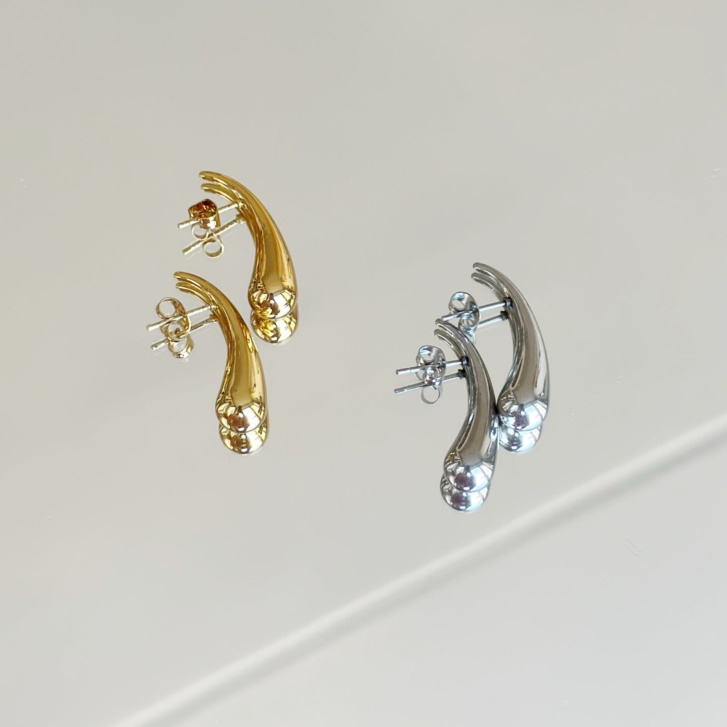 Auskarai "Tekantys Lašeliai"