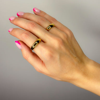 Auksuotas žiedas „GOLDEN RING“