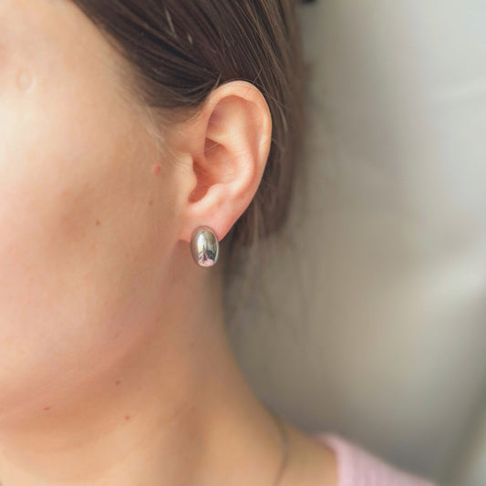 Auskarai "Oval Drops"