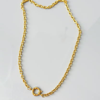 42,5cm auksuota grandinėlė "Rolo"