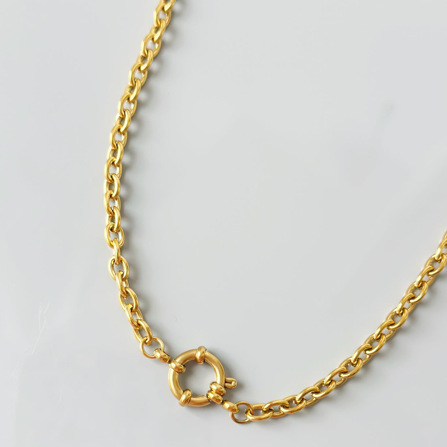 42,5cm auksuota grandinėlė "Rolo"