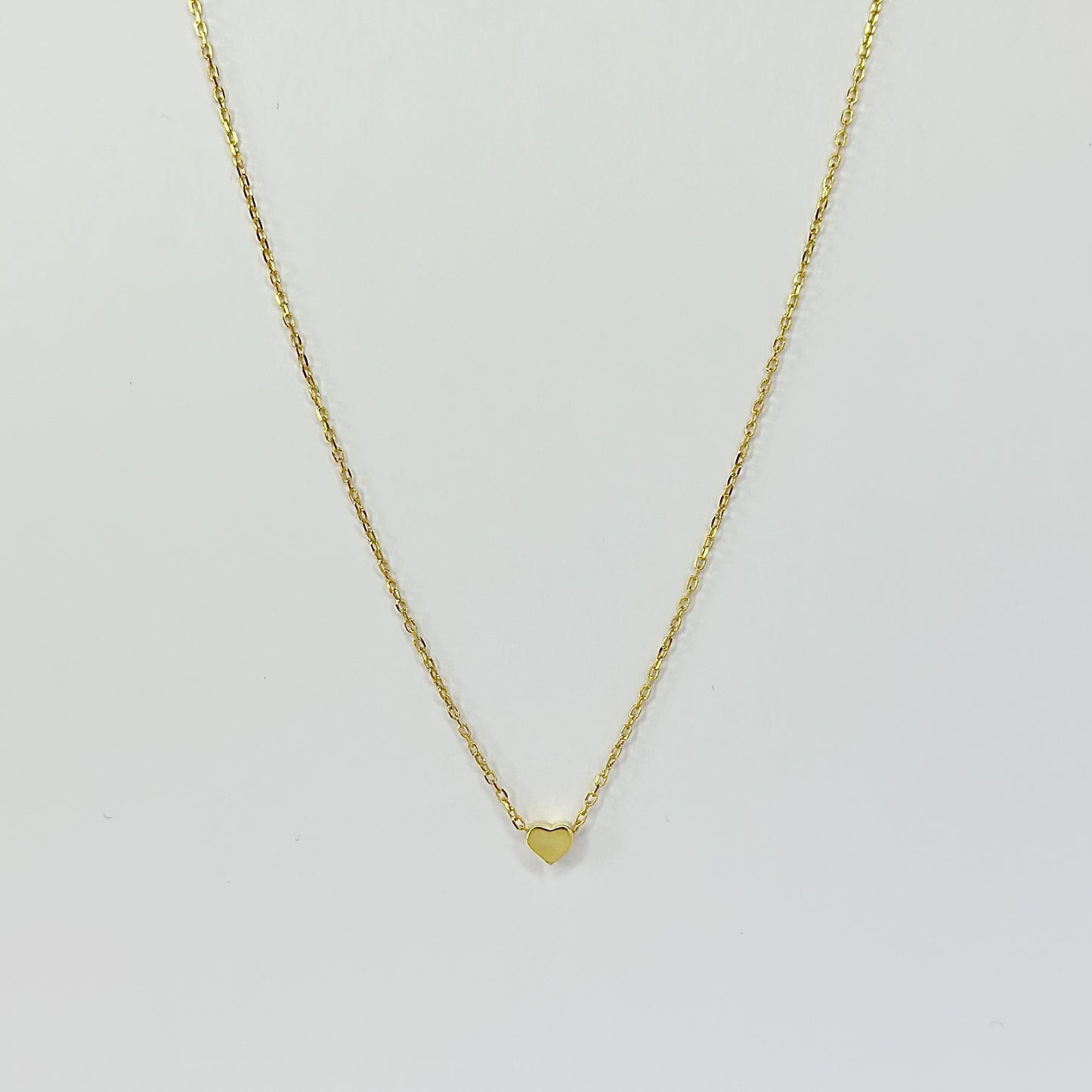 Sidabrinė širdutė su grandinėle