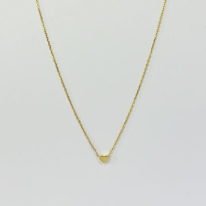 Sidabrinė širdutė su grandinėle