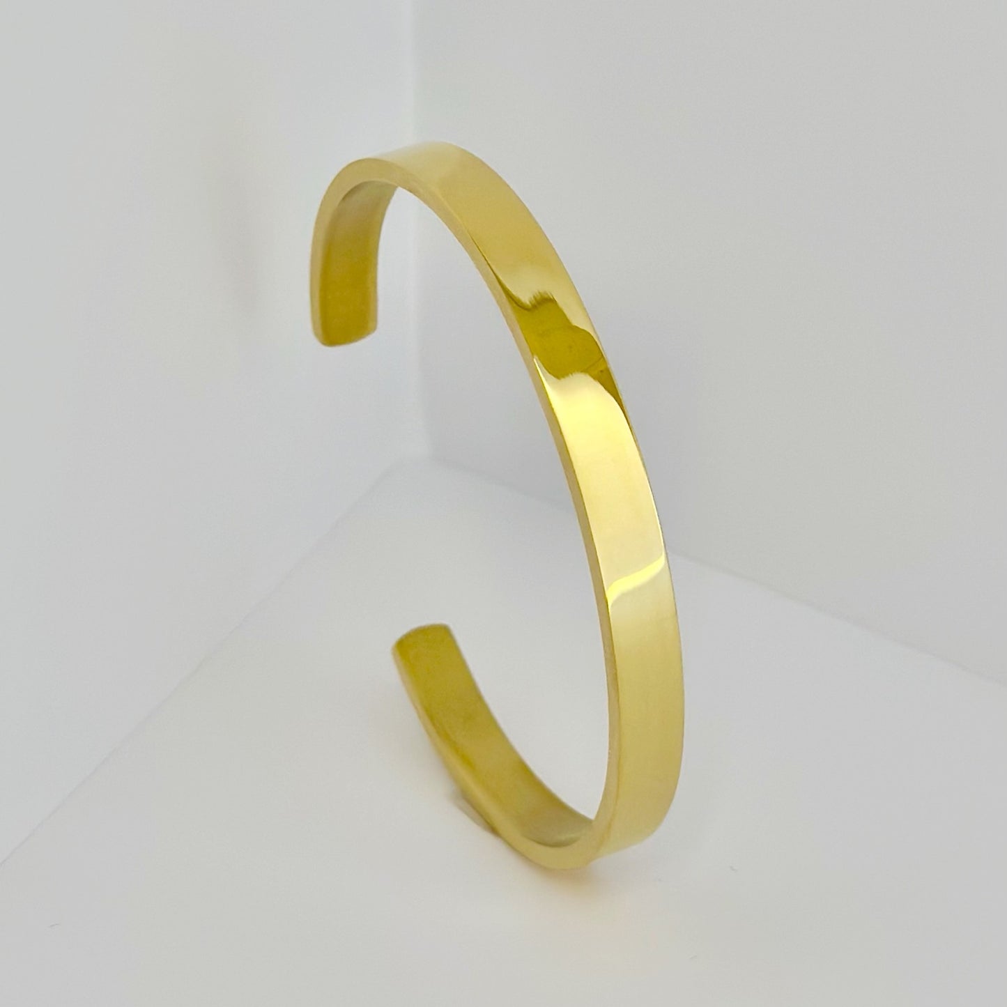 Hera – auksuota plieninė apyrankė (4 mm / 6 mm)