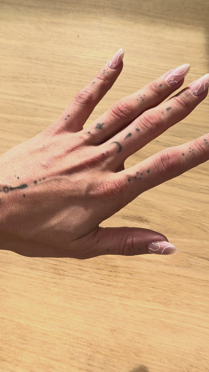 Sterling Silver Rhodium Plated Rectangle Zultanite Ring